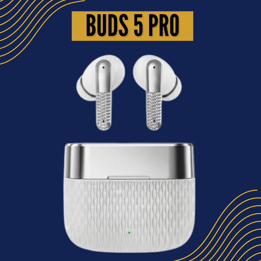 Buds Pro 5 – Premium Wireless Bluetooth Earbuds | High-Quality Sound & Deep Bass